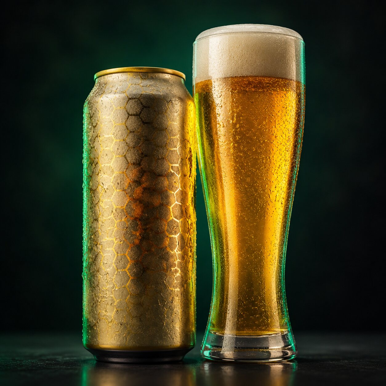 honey lager can